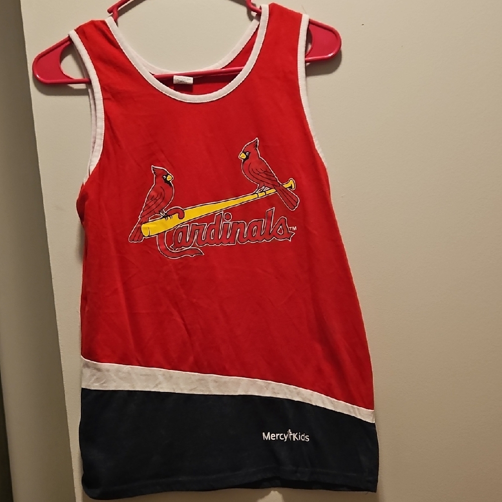 Red and Black Cardinals Tank Top